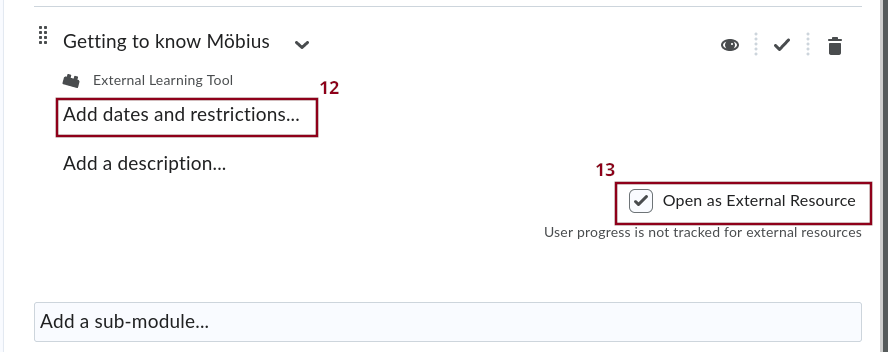 Screenshot of the form associated to the item Edit
		Properties In-place